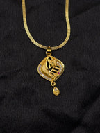 Butterfly 1 Gram Gold Plated Pendant Set | Visto Jewellery
