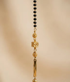 Gold Plated Two Tone Heart Mangalsutra for Women | Visto Jewellery