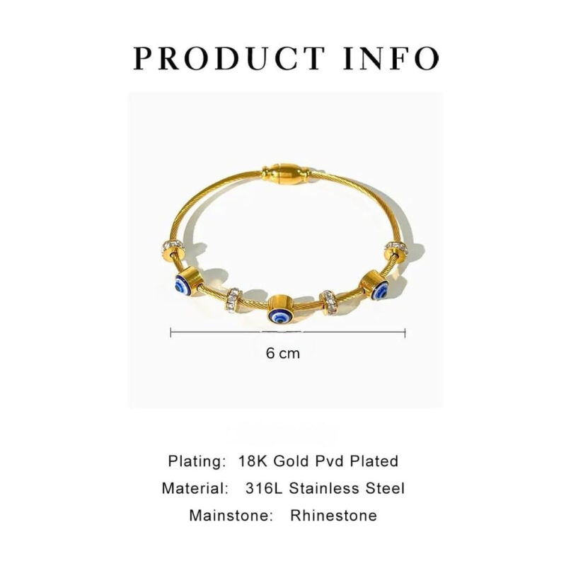 Premium daily wear Evil Eye Bracelet - Image 4