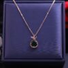Premium daily wear Midnight Halo chain pendant